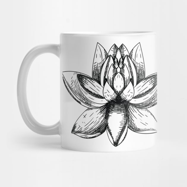 Lotus Flower by edwardechoblue